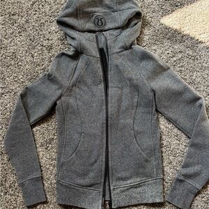 Lululemon Gray Scuba Hoodie Jacket